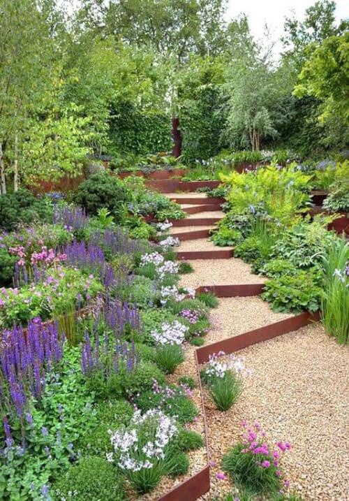 Requalification d’un jardin en terrain difficile