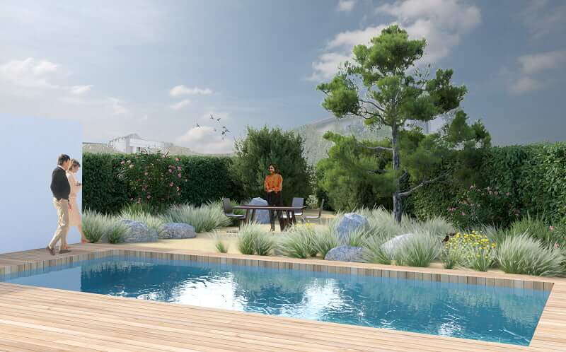 Requalification complète jardin résidentiel
