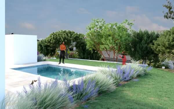 Ludovic Barlaud : Restructuration jardin à Anglet