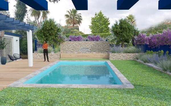 Ludovic Barlaud : Requalification d'un jardin de charme  à Biarritz