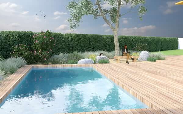 Ludovic Barlaud : Requalification complète jardin résidentiel à Biarritz